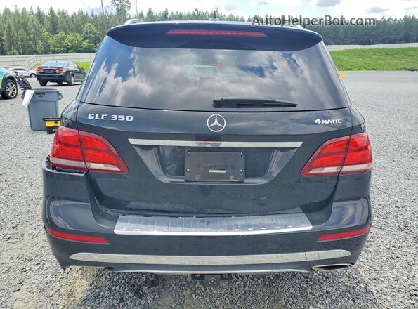 4JGDA5HB5GA678017 2016 MERCEDES-BENZ GLE Black Rear view
