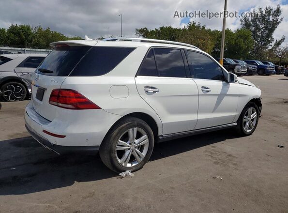 4JGDA5HB5GA728270 2016 MERCEDES-BENZ GLE White 