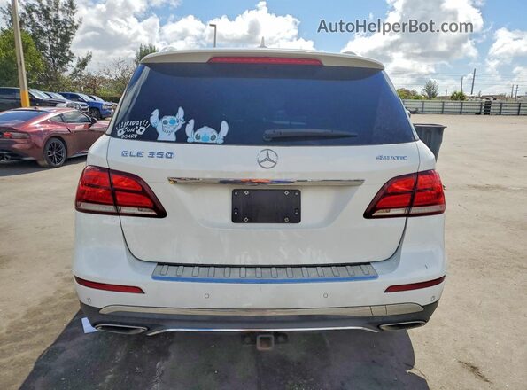 4JGDA5HB5GA728270 2016 MERCEDES-BENZ GLE White 