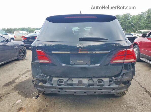 4JGDA5HB5HA863525 2017 MERCEDES-BENZ GLE Black Widok z tyłu