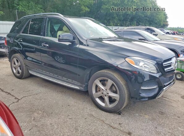 4JGDA5HB5HA863525 2017 MERCEDES-BENZ GLE Black Przód prawy