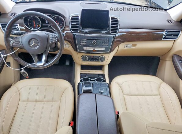 4JGDA5HB5HA863525 2017 MERCEDES-BENZ GLE Black Widok deski rozdzielczej