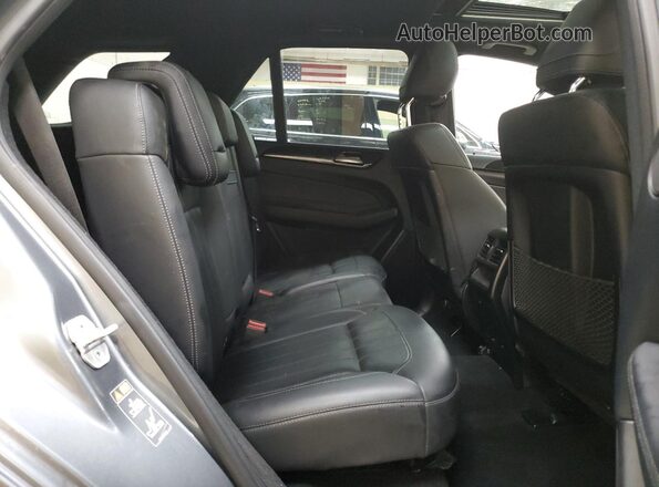 4JGDA5HB5HA885847 2017 MERCEDES-BENZ GLE Gray უკანა სალონის ხედი