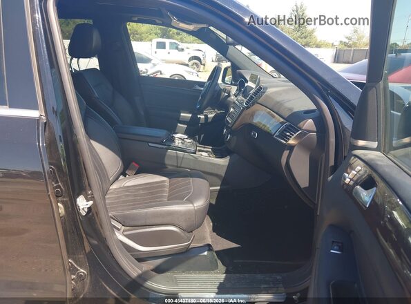 4JGDA5HB5HA901920 2017 MERCEDES-BENZ GLE 350 Black Widok wnętrza z przodu