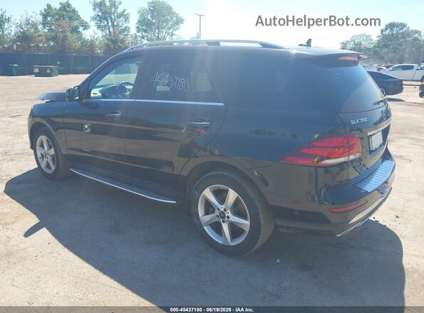 4JGDA5HB5HA901920 2017 MERCEDES-BENZ GLE 350 Black Tył lewy