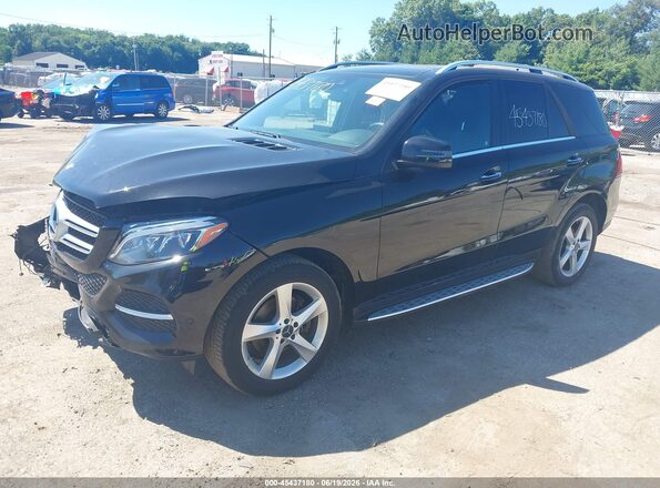 4JGDA5HB5HA901920 2017 MERCEDES-BENZ GLE 350 Black Przód lewy