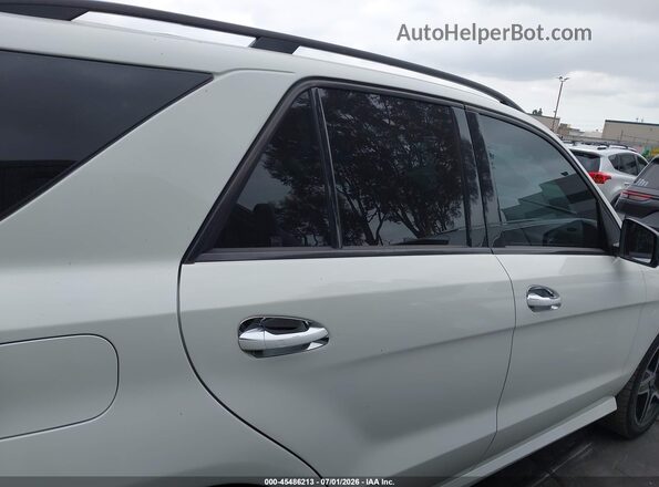 4JGDA5HB5HA913159 2017 MERCEDES-BENZ GLE 350 White Вид задньої частини салону