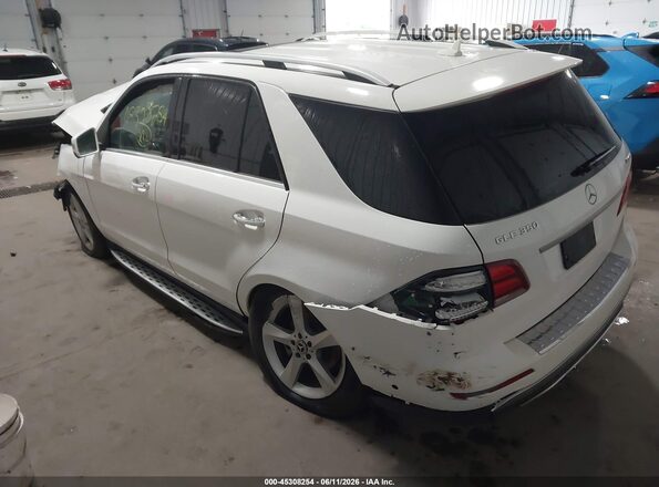 4JGDA5HB5JB068720 2018 MERCEDES-BENZ GLE 350 White Tył lewy