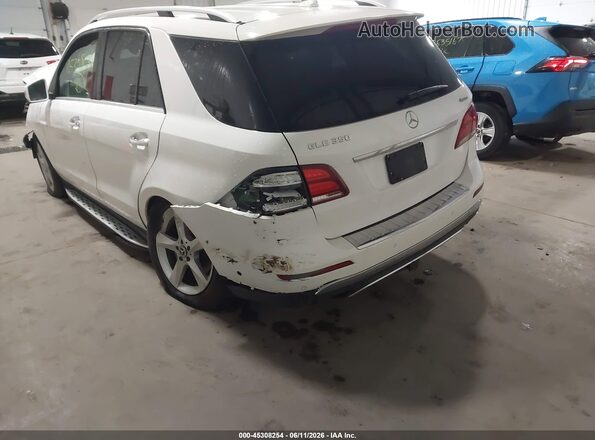 4JGDA5HB5JB068720 2018 MERCEDES-BENZ GLE 350 White Widok z przodu