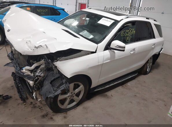 4JGDA5HB5JB068720 2018 MERCEDES-BENZ GLE 350 White Przód lewy