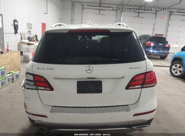 4JGDA5HB5JB068720 2018 MERCEDES-BENZ GLE 350 White 