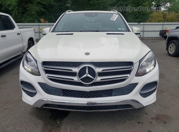 4JGDA5HB5JB127135 2018 MERCEDES-BENZ GLE White Вид спереду