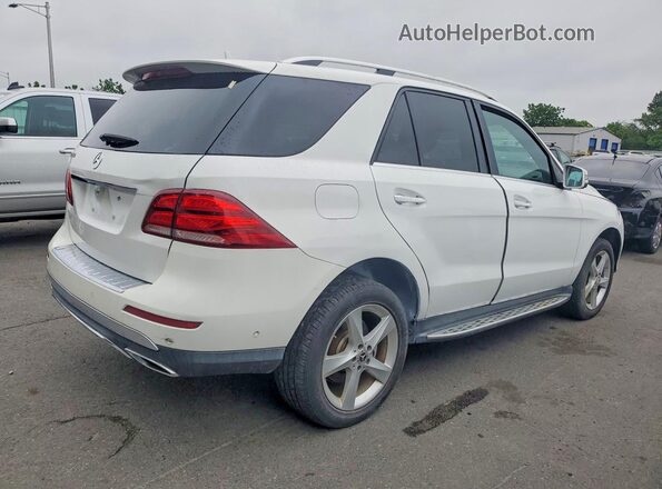 4JGDA5HB5JB127135 2018 MERCEDES-BENZ GLE White Задня права чверть