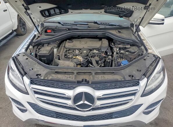4JGDA5HB5JB127135 2018 MERCEDES-BENZ GLE White Вид підкапотного простору