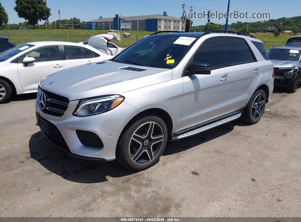 4JGDA5HB5JB180045 2018 MERCEDES-BENZ GLE 350 Silver Przód lewy