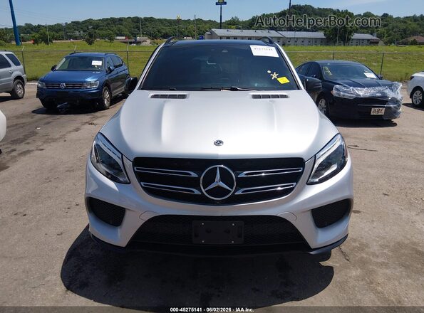 4JGDA5HB5JB180045 2018 MERCEDES-BENZ GLE 350 Silver Widok zestawu wskaźników