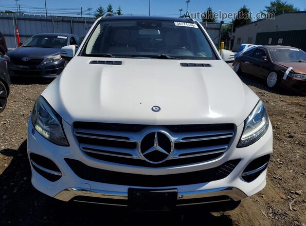 4JGDA5HB6GA670640 2016 MERCEDES-BENZ GLE White Vista frontal
