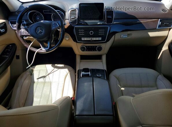 4JGDA5HB6GA670640 2016 MERCEDES-BENZ GLE White Vista del salpicadero