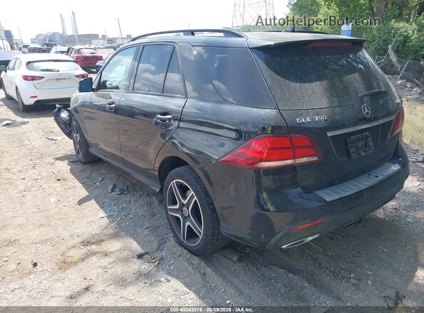 4JGDA5HB6HA921058 2017 MERCEDES-BENZ GLE 350 Черный Задняя левая четверть