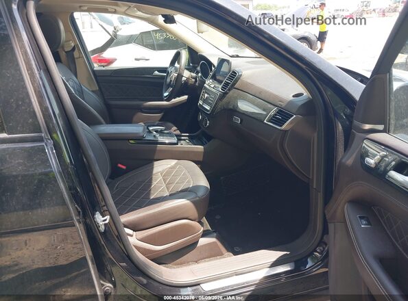 4JGDA5HB6HA921058 2017 MERCEDES-BENZ GLE 350 Черный Вид салона спереди