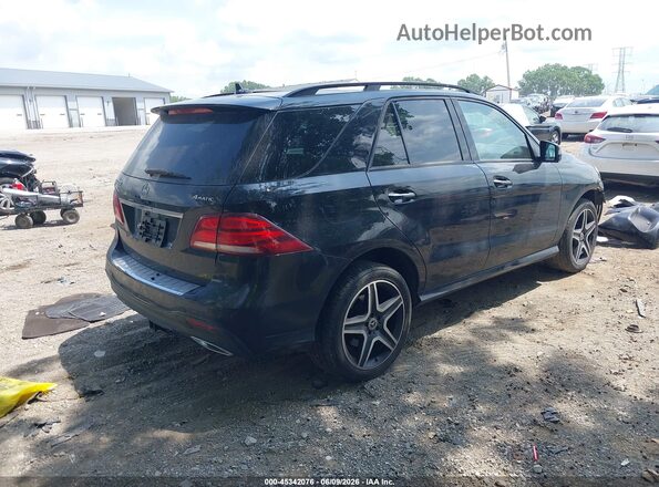 4JGDA5HB6HA921058 2017 MERCEDES-BENZ GLE 350 Черный Задняя правая четверть