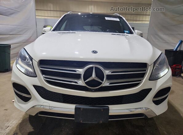 4JGDA5HB6HA958045 2017 MERCEDES-BENZ GLE White Դիմացի տեսք