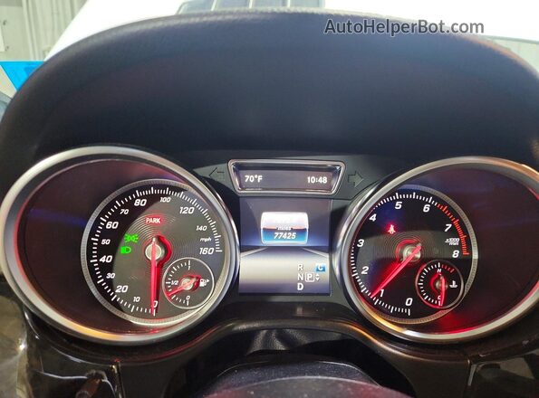 4JGDA5HB6HA958045 2017 MERCEDES-BENZ GLE White Սարքավորումների վահանակի տեսք