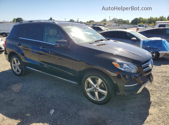 4JGDA5HB6HA978280 2017 MERCEDES-BENZ GLE Black Front right