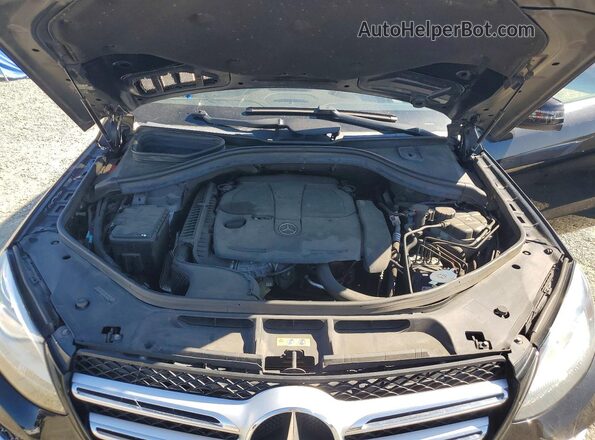 4JGDA5HB6HA978280 2017 MERCEDES-BENZ GLE Black Engine compartment view