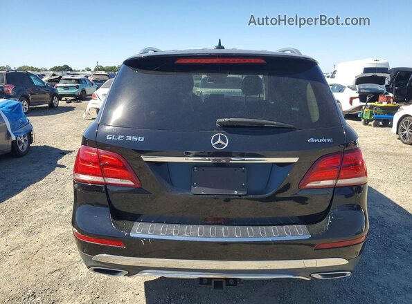 4JGDA5HB6HA978280 2017 MERCEDES-BENZ GLE Black Rear view