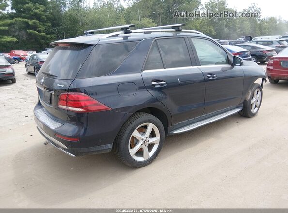 4JGDA5HB6JB008915 2018 MERCEDES-BENZ GLE 350 Dark Blue Задня права чверть