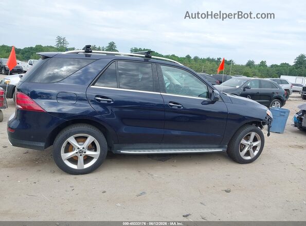4JGDA5HB6JB008915 2018 MERCEDES-BENZ GLE 350 Dark Blue Вид задньої частини салону