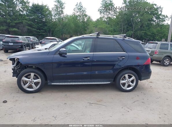 4JGDA5HB6JB008915 2018 MERCEDES-BENZ GLE 350 Dark Blue Панорамний вид салону 360°