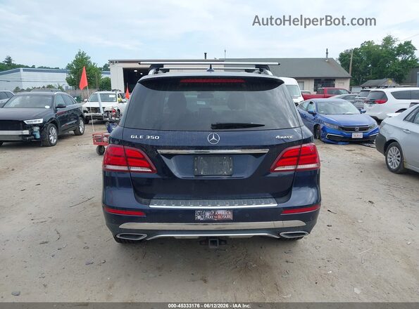 4JGDA5HB6JB008915 2018 MERCEDES-BENZ GLE 350 Dark Blue 