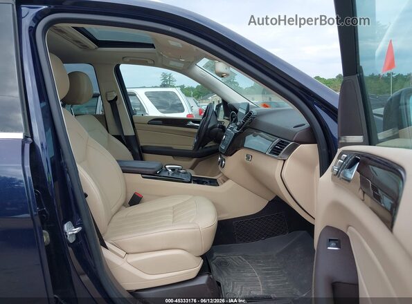 4JGDA5HB6JB008915 2018 MERCEDES-BENZ GLE 350 Dark Blue Вид салону спереду