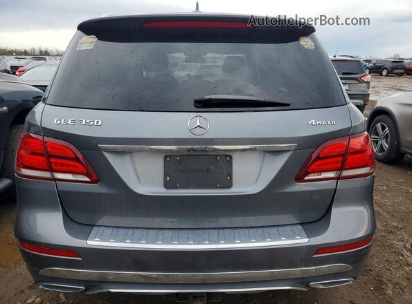4JGDA5HB6JB017243 2018 MERCEDES-BENZ GLE Charcoal Rear view