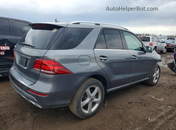 4JGDA5HB6JB017243 2018 MERCEDES-BENZ GLE Charcoal Rear right