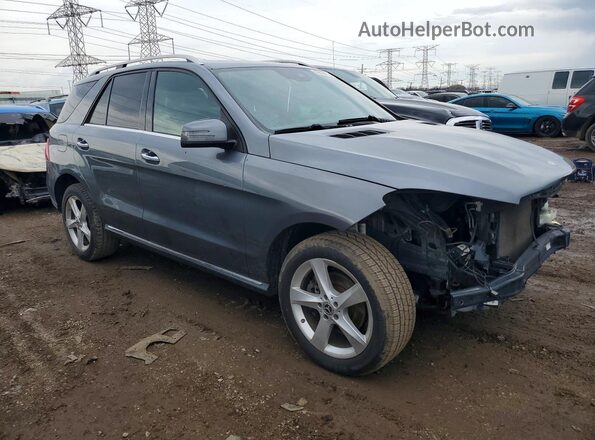 4JGDA5HB6JB017243 2018 MERCEDES-BENZ GLE Charcoal Front right