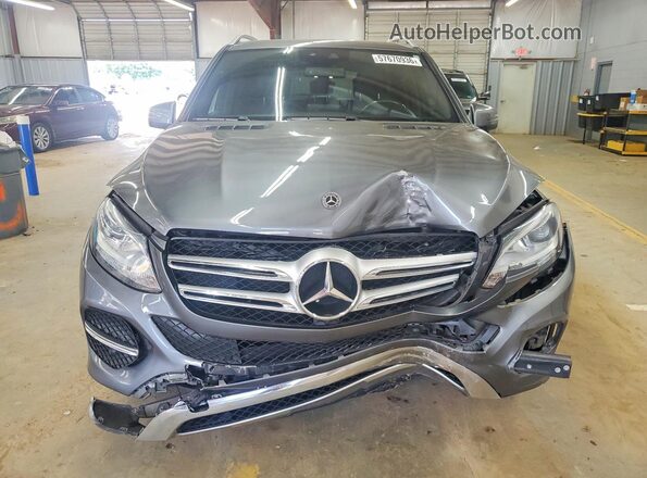4JGDA5HB6JB130335 2018 MERCEDES-BENZ GLE Gray Դիմացի տեսք