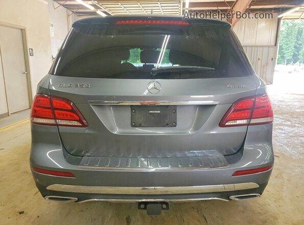 4JGDA5HB6JB130335 2018 MERCEDES-BENZ GLE Gray Հետևի տեսք