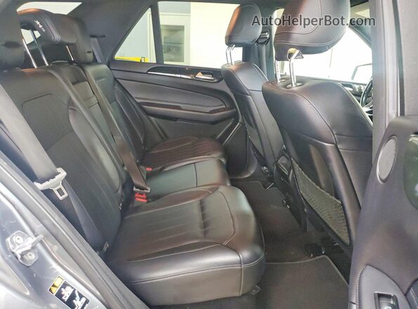 4JGDA5HB6JB130335 2018 MERCEDES-BENZ GLE Gray Սալոնի հետևի տեսք