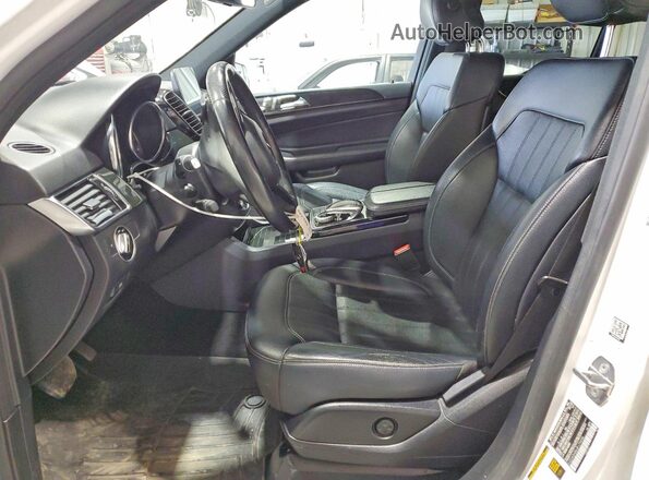 4JGDA5HB6JB179406 2018 MERCEDES-BENZ GLE Белый Вид салона спереди
