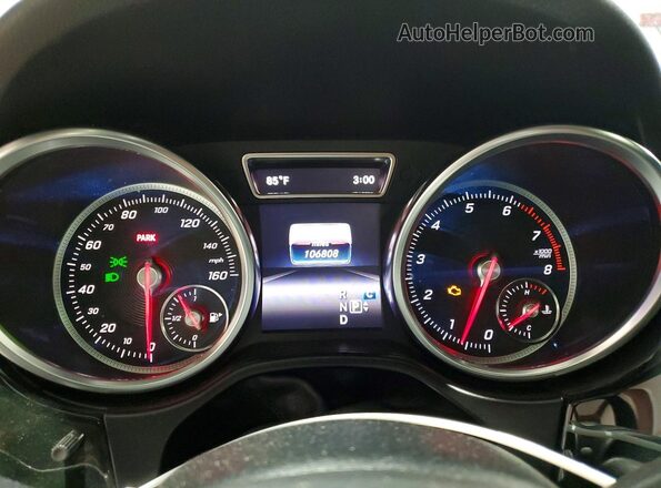 4JGDA5HB6JB179406 2018 MERCEDES-BENZ GLE Белый Вид щитка приборов
