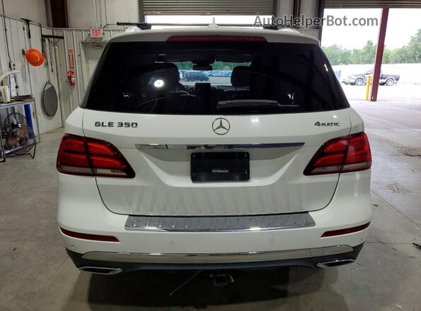 4JGDA5HB6JB179406 2018 MERCEDES-BENZ GLE Белый Вид сзади
