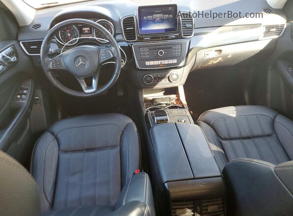 4JGDA5HB7GA631412 2016 MERCEDES-BENZ GLE White Dashboard view
