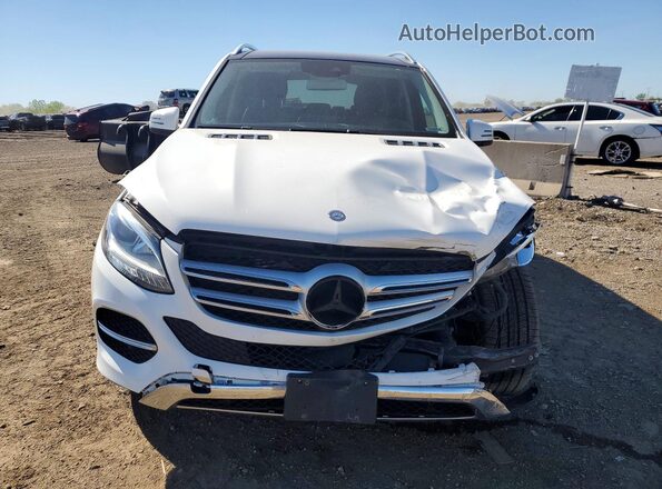 4JGDA5HB7GA631412 2016 MERCEDES-BENZ GLE White Front view