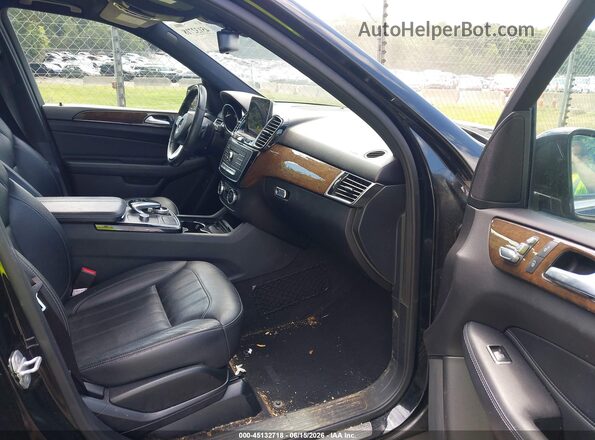 4JGDA5HB7GA770570 2016 MERCEDES-BENZ GLE 350 Черный Вид салона спереди