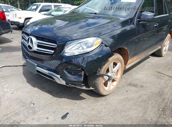 4JGDA5HB7GA770570 2016 MERCEDES-BENZ GLE 350 Черный Вид спереди
