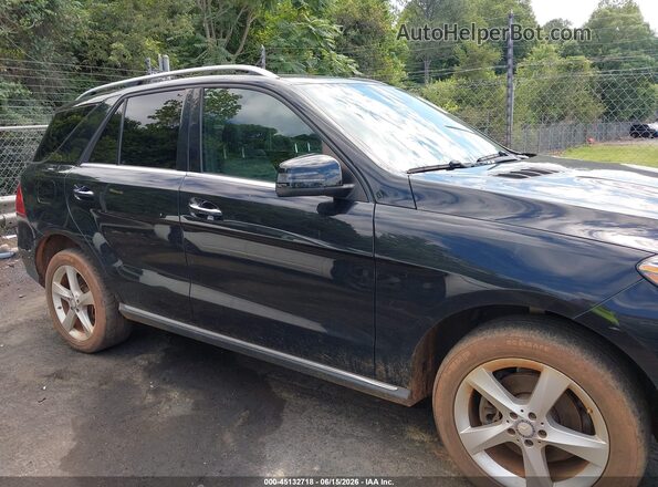 4JGDA5HB7GA770570 2016 MERCEDES-BENZ GLE 350 Черный Вид задней части салона
