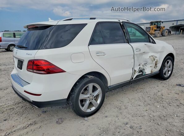 4JGDA5HB7GA777261 2016 MERCEDES-BENZ GLE Белый Задняя правая четверть